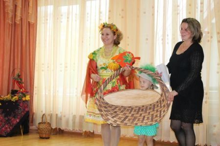 Собираем овощи в корзину
