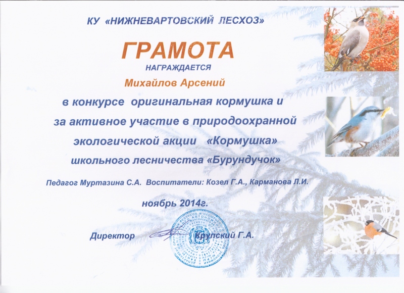 Шаблон грамоты конкурс кормушек Шаблон грамоты конкурс кормушек