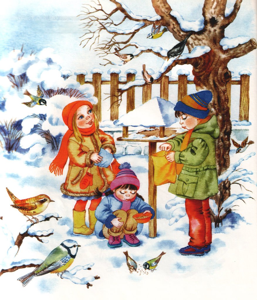 Зима для дошкольников
