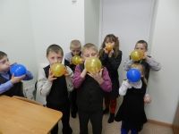 на занятии у психолога