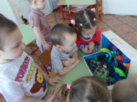 Макет "Подводный мир"- семья Приваловых