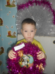 Новогодний венок -семья Беликовых