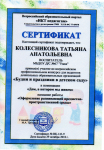 Сертификат участника