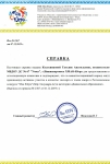 Свидетельство.Участие эксперта и члена жюри в Региональном конкурсе 