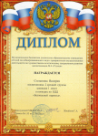 Диплом Степанова Валерия