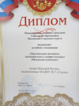 Диплом семья Шаховой Регины