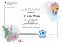 Тагирова Элина