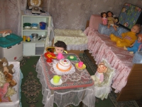 Уютный уголок для сюжетных игр.