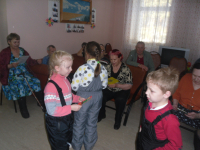 Бабушки были очень довольны