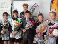 Поздравили с Днем учителя.