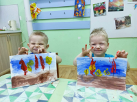 Цветные ладошки