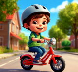 ПАМЯТКА ДЛЯ РОДИТЕЛЕЙ «Безопасное колесо»: ребенок 6–7 лет и велосипед