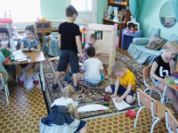 Строим теремок.