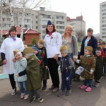 Парад в детском саду.