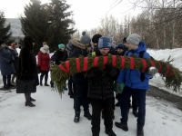 МИТИНГ, ПОСВЯЩЕННЫЙ ДНЮ ЗАЩИТНИКОВ ОТЕЧЕСТВА