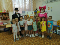 Мероприятие с детьми средней группы 