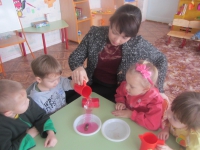 Неделя экспериментирования в средней группе.
