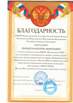 За плодотворное сотрудничество в работе этнокультурной площадки