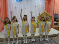 Девочки нашей группы стали участниками фестиваля 