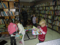 В библиотеке