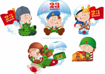 Картинки и стихи к 23 февраля.