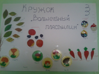 "Волшебный пластилин" работы детей.