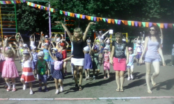 утренняя зарядка.