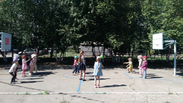 Подвижная игра "Вышибало"