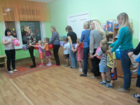 Совместная игра "Гусеница"