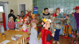 Колядовщики пришли в гр."Вишенка"!
