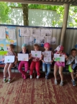 Беседа и выставка детских работ на тему 