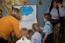 Рисуем дождик