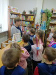 Посещение городской библиотеки