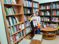 фото в библиотеке с родителями и детьми
