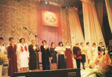 творческое выступление конкурсантов на закрытии конкурса
