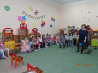 Конкурс "Весёлые пингвины".
