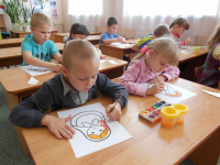 НОД Рисование "В гостях у матрёшки".