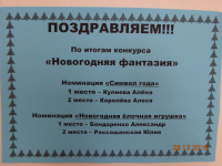 ПОЗДРАВЛЯЕМ!!! Итог конкурса 
