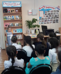 Участие Арины в поэтическом вечере «И вновь душа поэзией полна…»