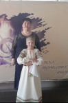 Куликова Дарья со своим преподавателем Долганиной Е.В.