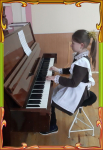Открытый урок на тему:«Работа над воплощением художественного образа музыкального произведения» (класс фортепиано, 1 год обучения)