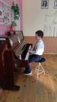 Открытый урок в классе фортепиано, 1 класс, Змеев Кирилл