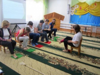 упражнение с платочком