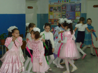 Танец с лентой