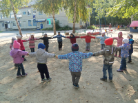 На прогулке