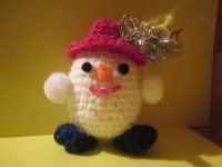мини -снеговик на конкурс снеговиков