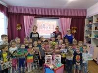 Встреча с представителем детской библиотеки посвященная 75-летию Великой Отечественной войны.