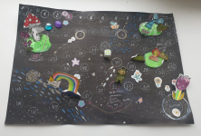 настольная игра бродилка "Путешествие по сказочному лесу"