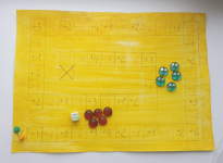 настольная игра бродилка  для развития математического счета