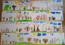Знакомство детей с пейзажной живописью, "Поздняя осень"